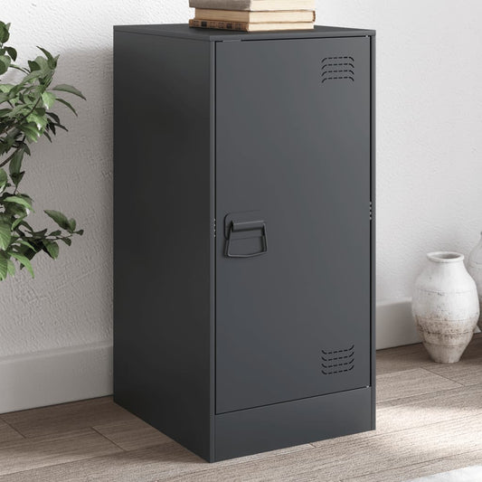 Příborník Antracitový 34,5 X 39 X 73 Cm Ocel