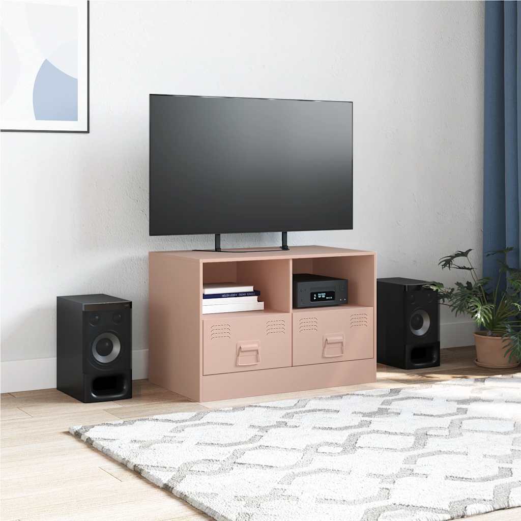 Tv Skříňka 67 X 39 X 44 Cm Ocel