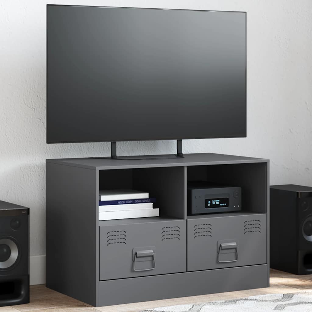 Tv Skříňka 67 X 39 X 44 Cm Ocel
