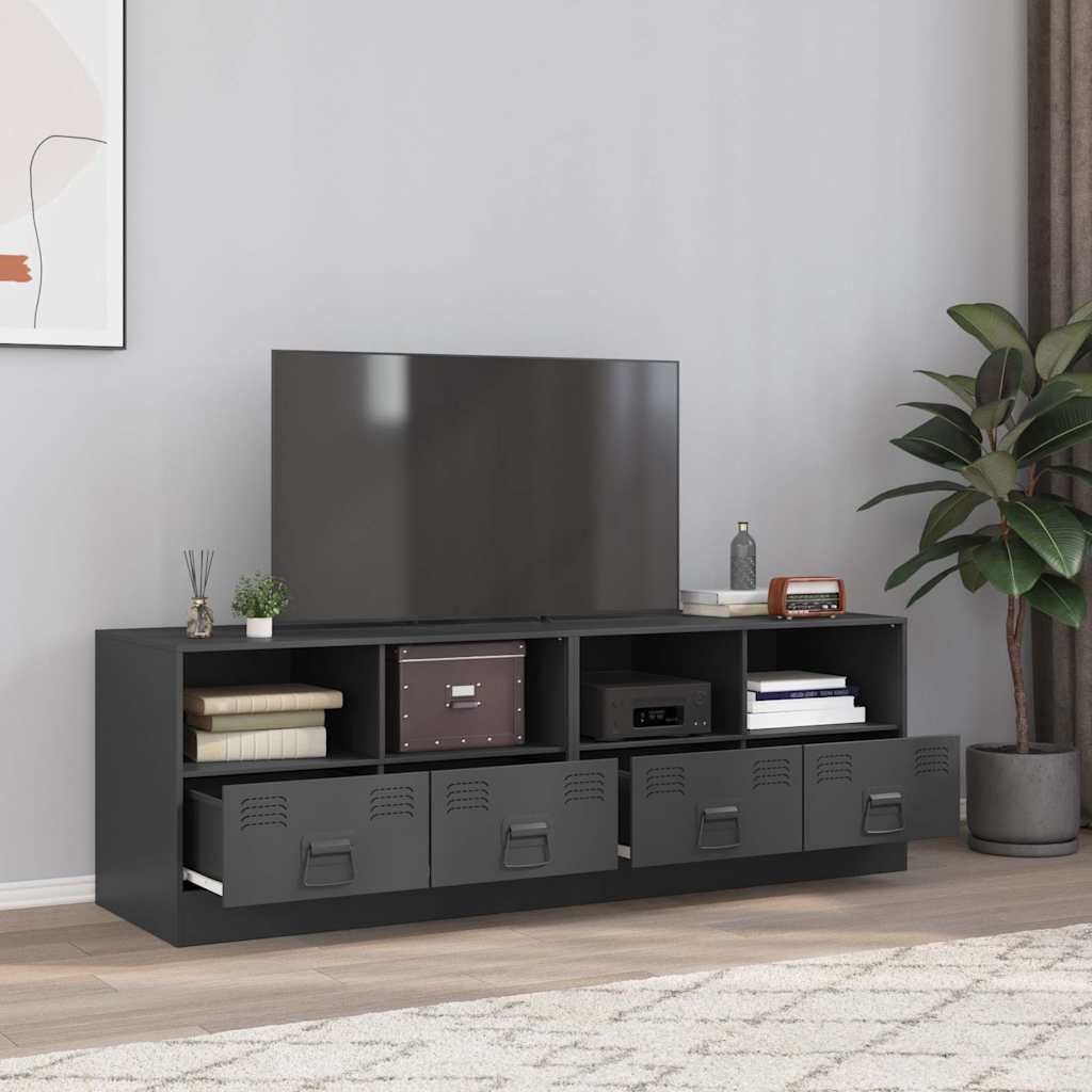 Tv Skříňka 67 X 39 X 44 Cm Ocel