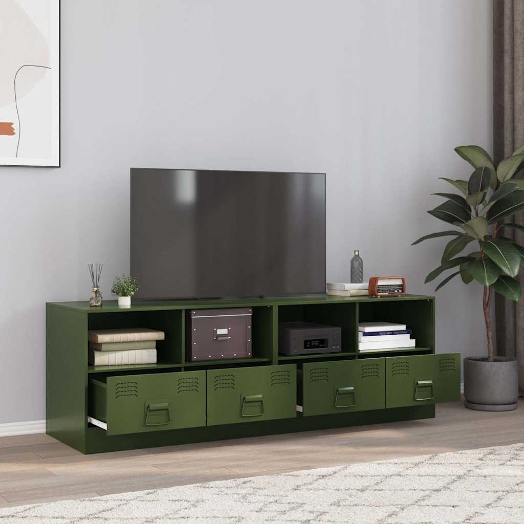 Tv Skříňka 67 X 39 X 44 Cm Ocel