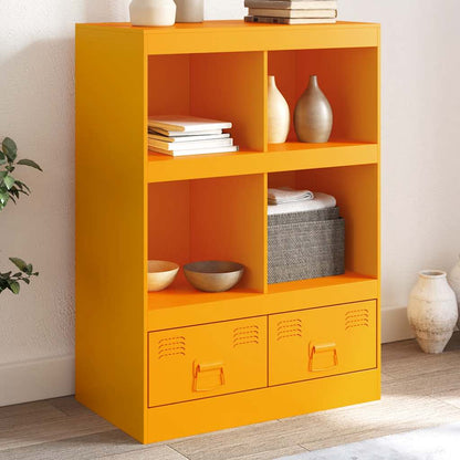 Highboard Černý 67 X 39 X 95 Cm Ocel
