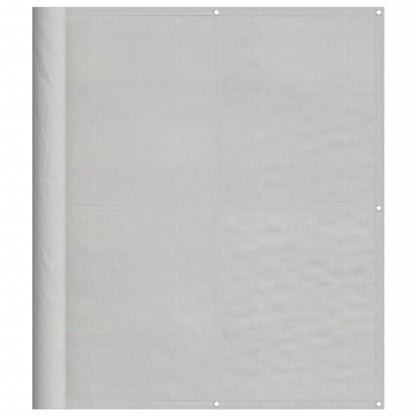 Balkonová Zástěna Světle Šedá 120X800 Cm 100% Polyester Oxford