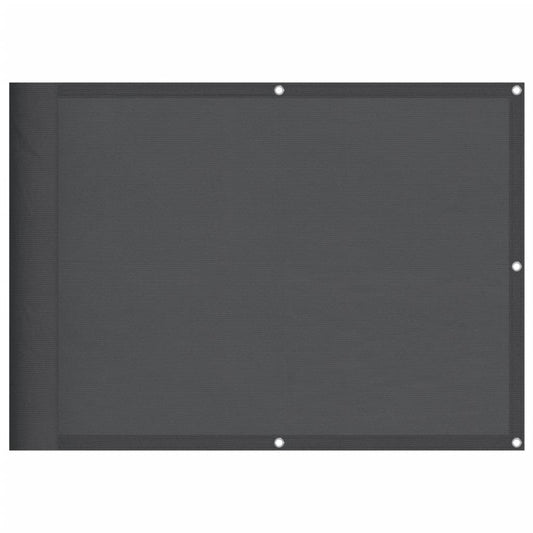 Balkonová Zástěna Antracitová 75 X 700 Cm 100% Polyester Oxford