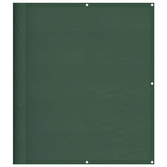 Balkonová Zástěna Tmavě Zelená 120X1000Cm 100% Polyester Oxford