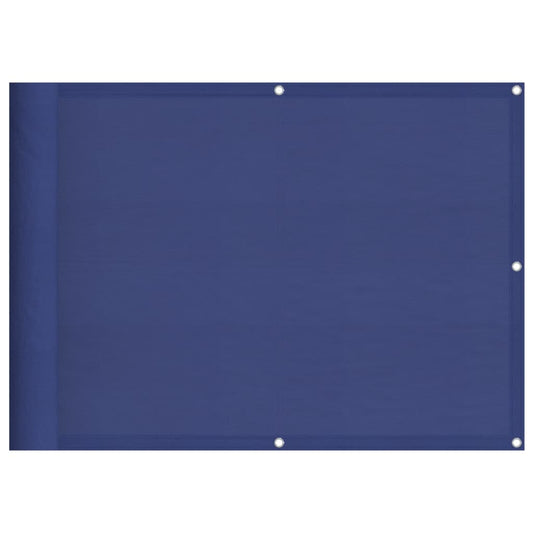 Balkonová Zástěna Modrá 75 X 800 Cm 100% Polyester Oxford