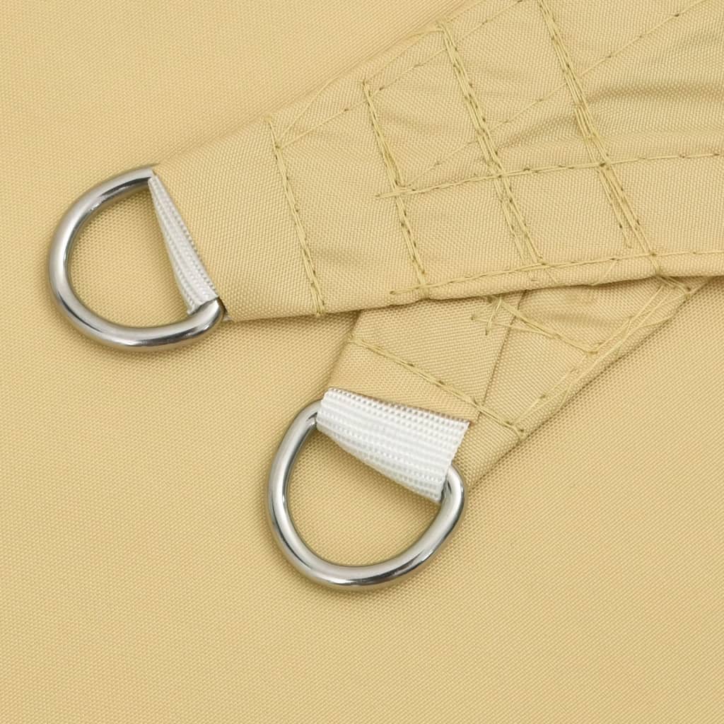 Stínicí Plachta 3,6 X 3,6 M 100% Polyester Oxford Písková