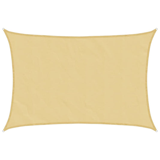 Stínicí Plachta 3,5X2,5 M 100% Polyester Oxford Písková