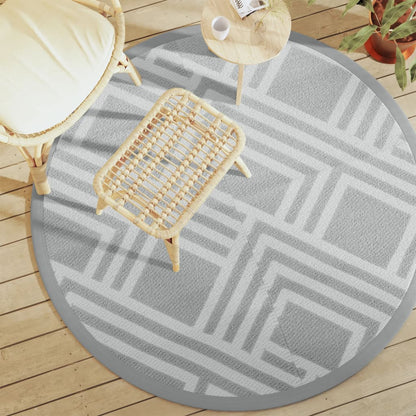 Venkovní Koberec Arakil Šedý Pp Šedý Proužek