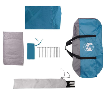 Rodinný Stan Týpí Pro 8 Osob Modrý Nepromokavý