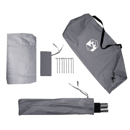 Úložný Stan Šedý A Oranžový Nepromokavý