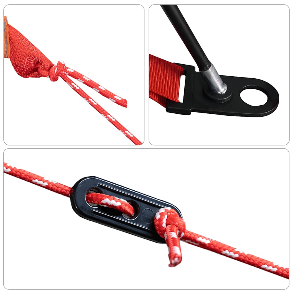 Úložný Stan Šedý A Oranžový Nepromokavý