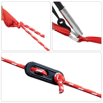 Kempingový Stan Kopule Oranžový Nepromokavý