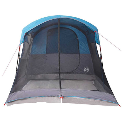 Rodinný Stan Tunel Pro 8 Osob Modrý Nepromokavý