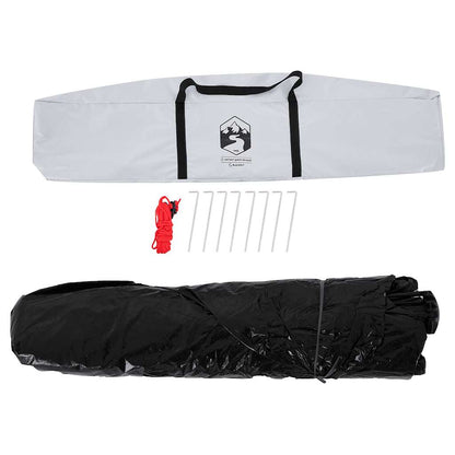 Kempingový Stan Kopule Pro 1 Osobu Bílý Zatemňovací Nepromokavý