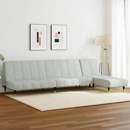 Rozkládací Pohovka Ve Tvaru L 275X140X70 Cm Samet