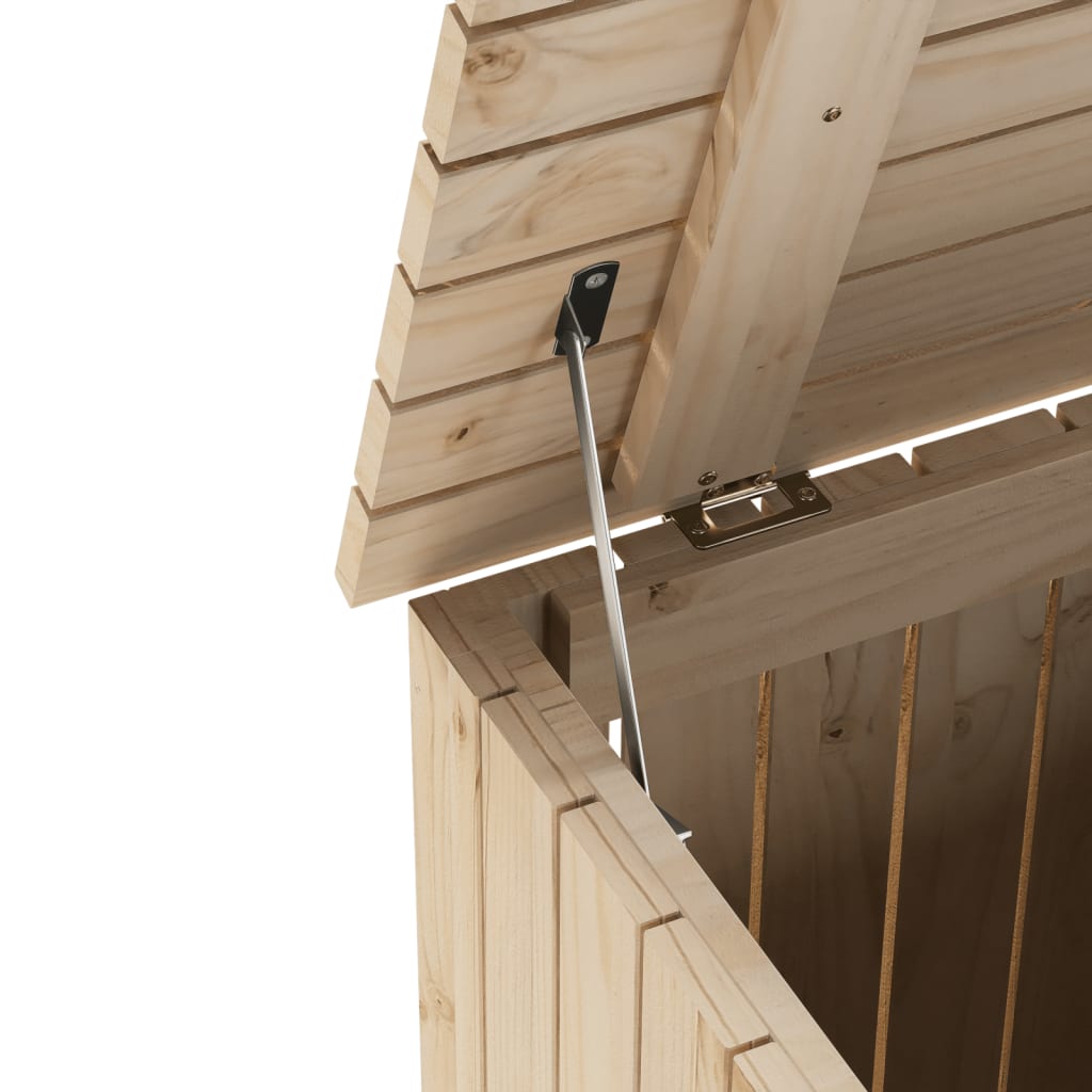 Koš Na Prádlo Na Kolečkách Rana 45X45X64 Cm Masivní Borovice