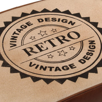 5Dílný Barový Set Masivní Hrubé Mangovníkové Dřevo A Kov