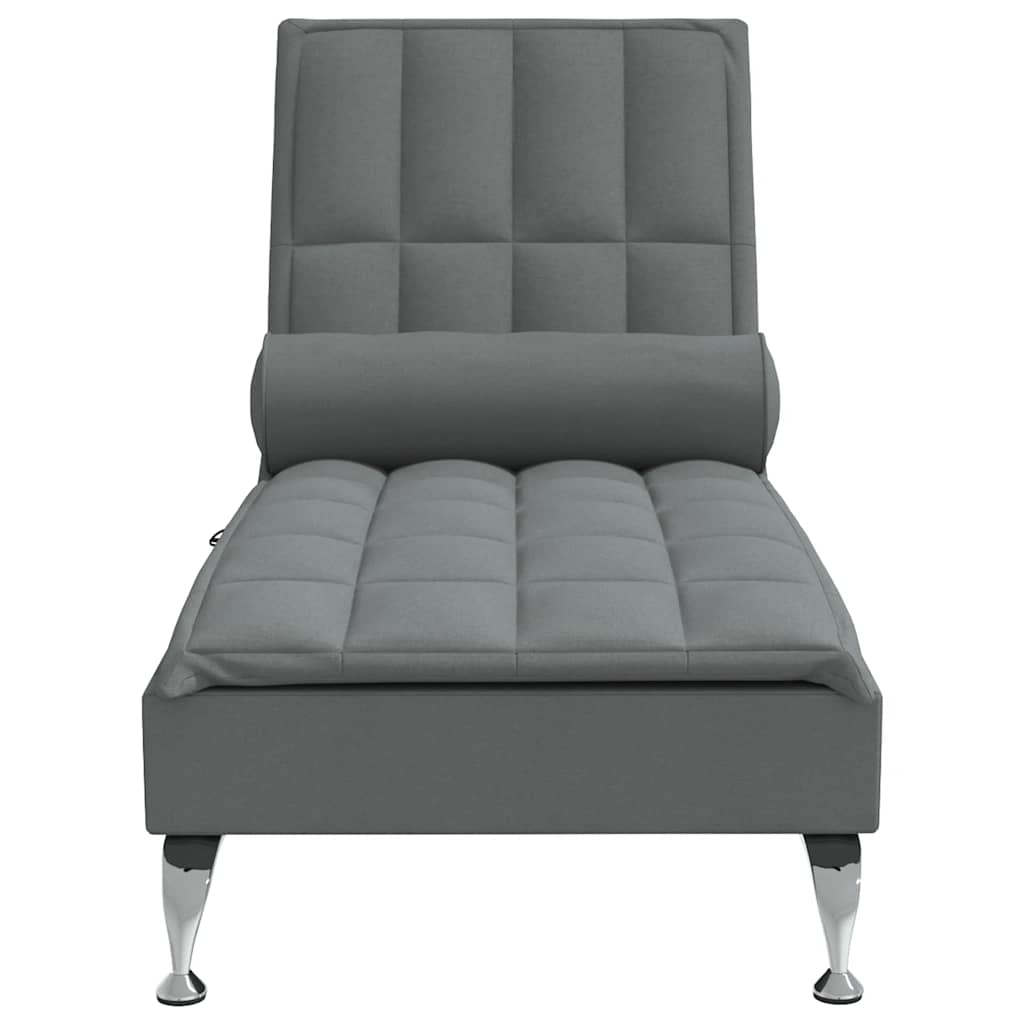 Masážní Lenoška S Podhlavníkem Textil