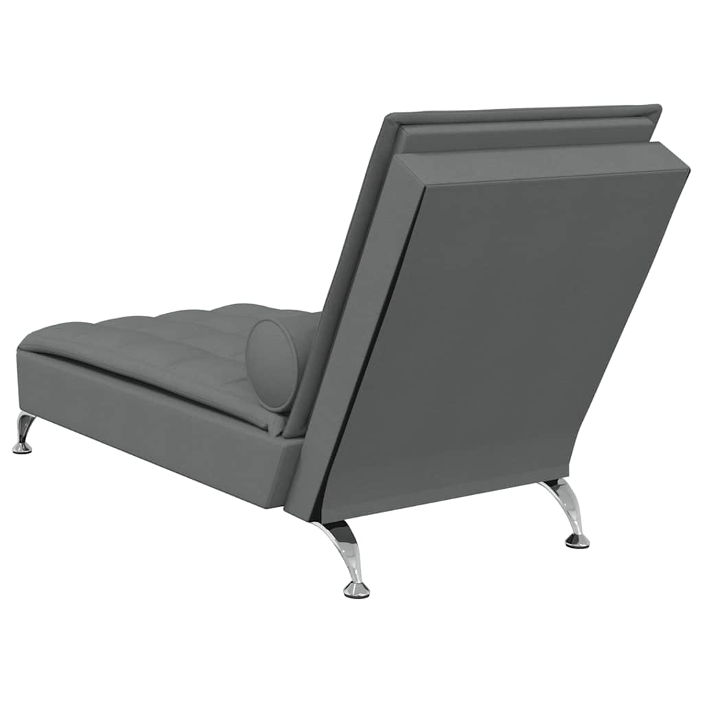 Masážní Lenoška S Podhlavníkem Textil
