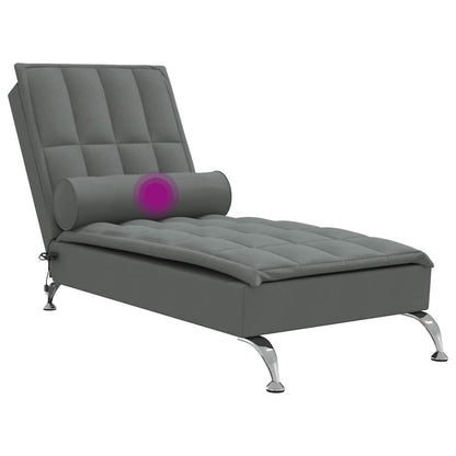 Masážní Lenoška S Podhlavníkem Textil