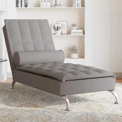 Masážní Lenoška S Podhlavníkem Textil