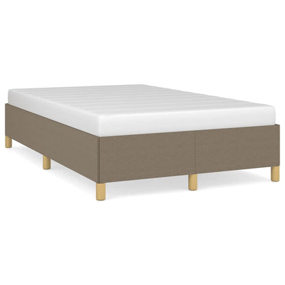 Rám Postele Bez Matrací Textil Taupe