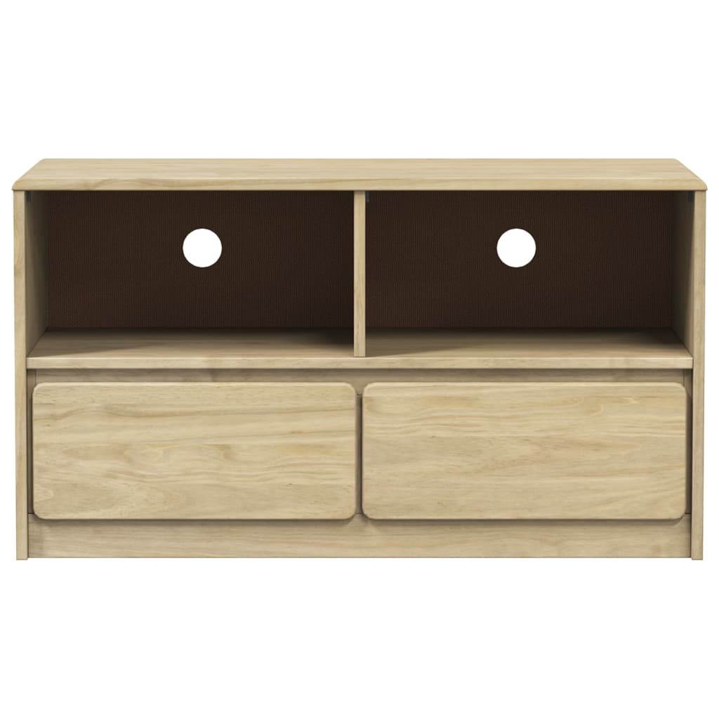 Tv Skříňka Sauda 99 X 43 X 55 Cm Masivní Borové Dřevo