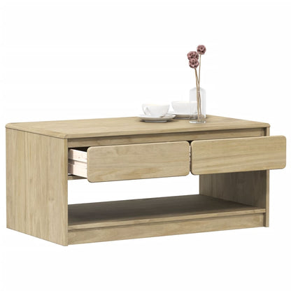 Konferenční Stolek Sauda Dub 99 X 55 X 45 Cm Masivní Borovice