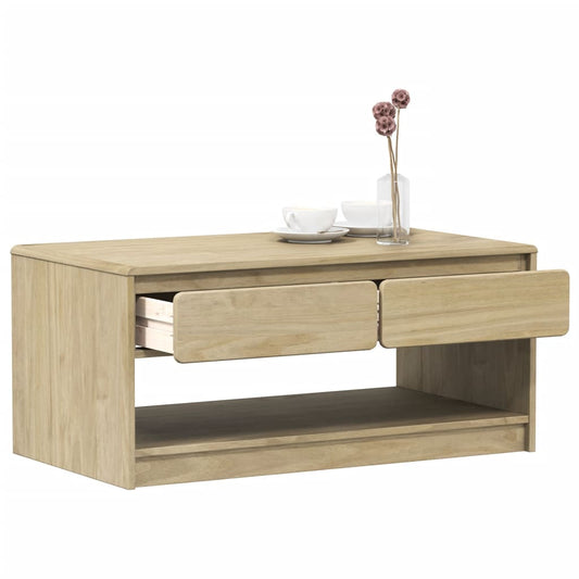 Konferenční Stolek Sauda Dub 99 X 55 X 45 Cm Masivní Borovice