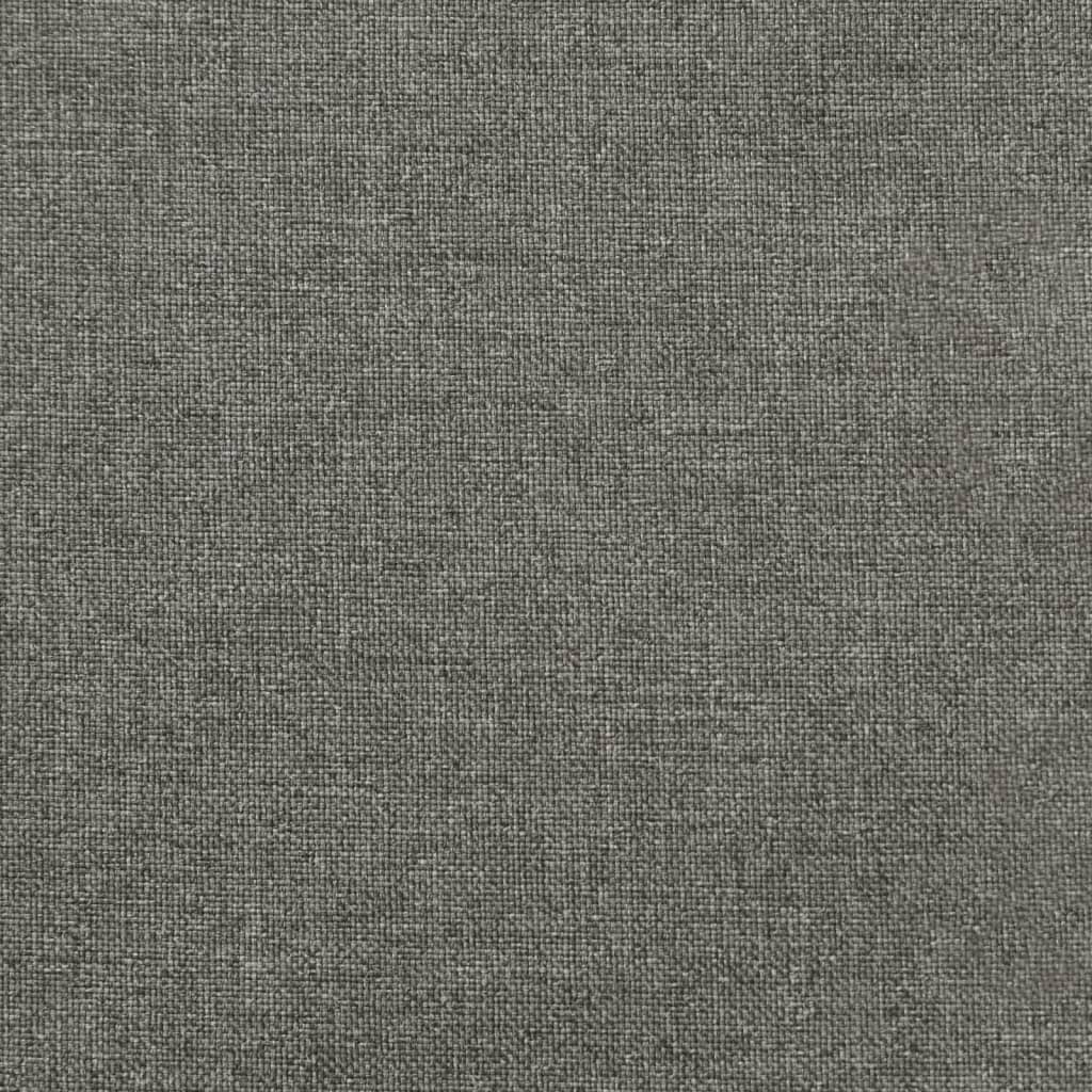 Podušky Na Židli Vysoké Opěradlo 2 Ks Šedá Melanž 120X50X7 Cm