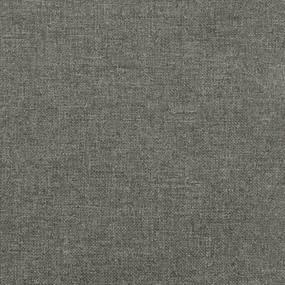 Podušky Na Židli Vysoké Opěradlo 2 Ks Šedá Melanž 120X50X7 Cm