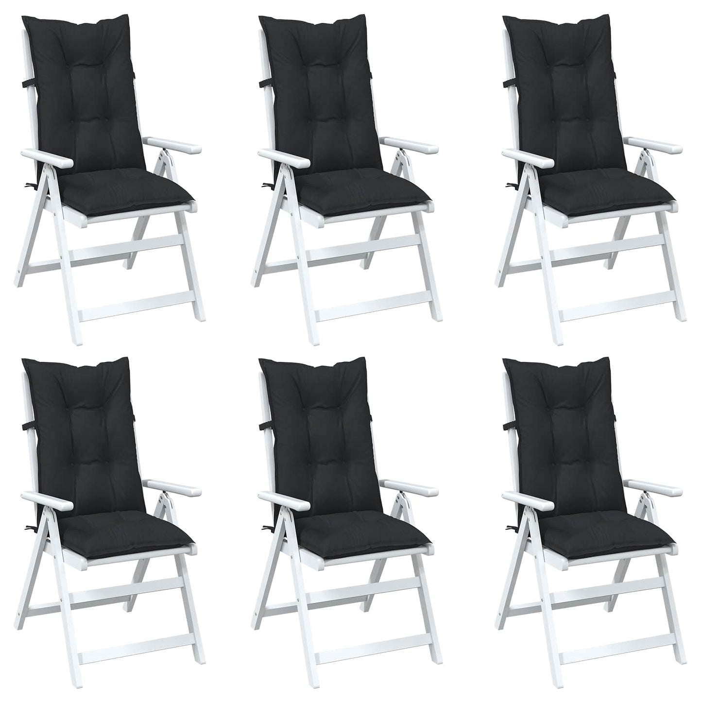 Souprava Polštářů Pro Vysokou Židli 6 Pcs Polyester
