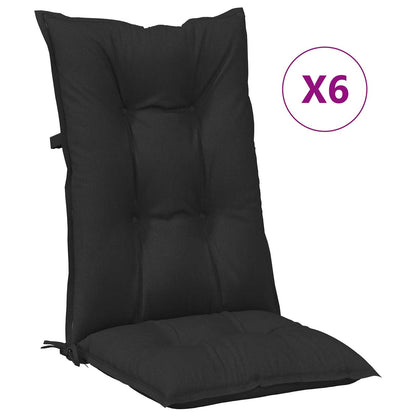 Souprava Polštářů Pro Vysokou Židli 6 Pcs Polyester