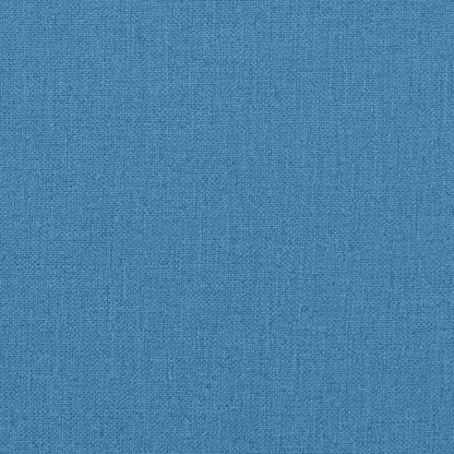 Poduška Na Zahradní Lavici Modrá Melanž Textil
