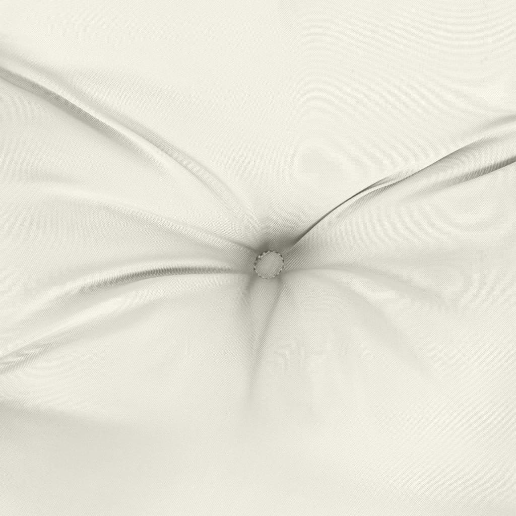 Podušky Na Zahradní Lavici 2 Ks Krémová Melanž