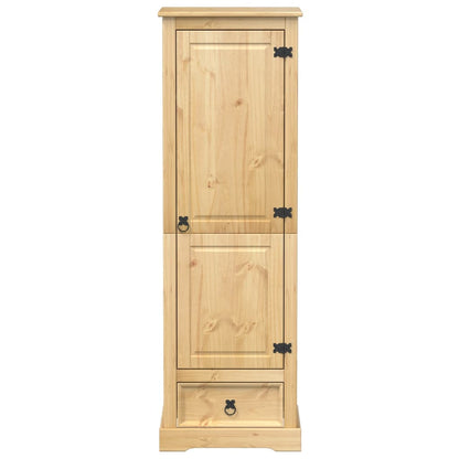 Šatní Skříň Corona 55 X 50 X 170 Cm Masivní Borové Dřevo