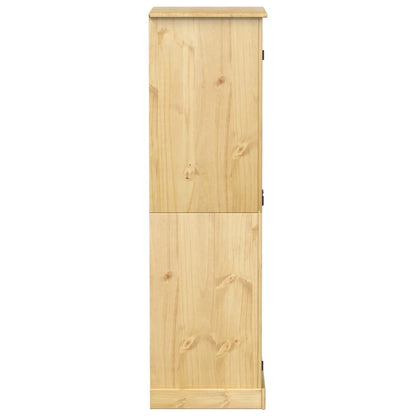 Šatní Skříň Corona 76 X 50 X 170 Cm Masivní Borové Dřevo