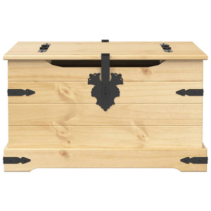 Úložný Box Corona 78 X 78 X 45 Cm Masivní Borové Dřevo