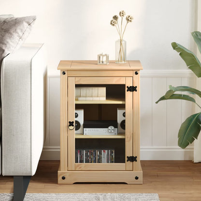 Hifi Skříňka Corona 60 X 50 X 82 Cm Masivní Borové Dřevo