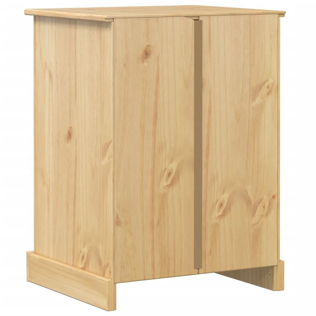 Hifi Skříňka Corona 60 X 50 X 82 Cm Masivní Borové Dřevo