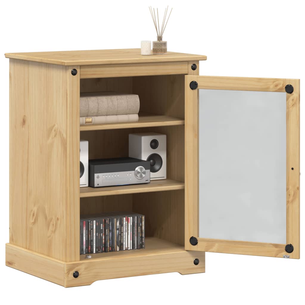 Hifi Skříňka Corona 60 X 50 X 82 Cm Masivní Borové Dřevo