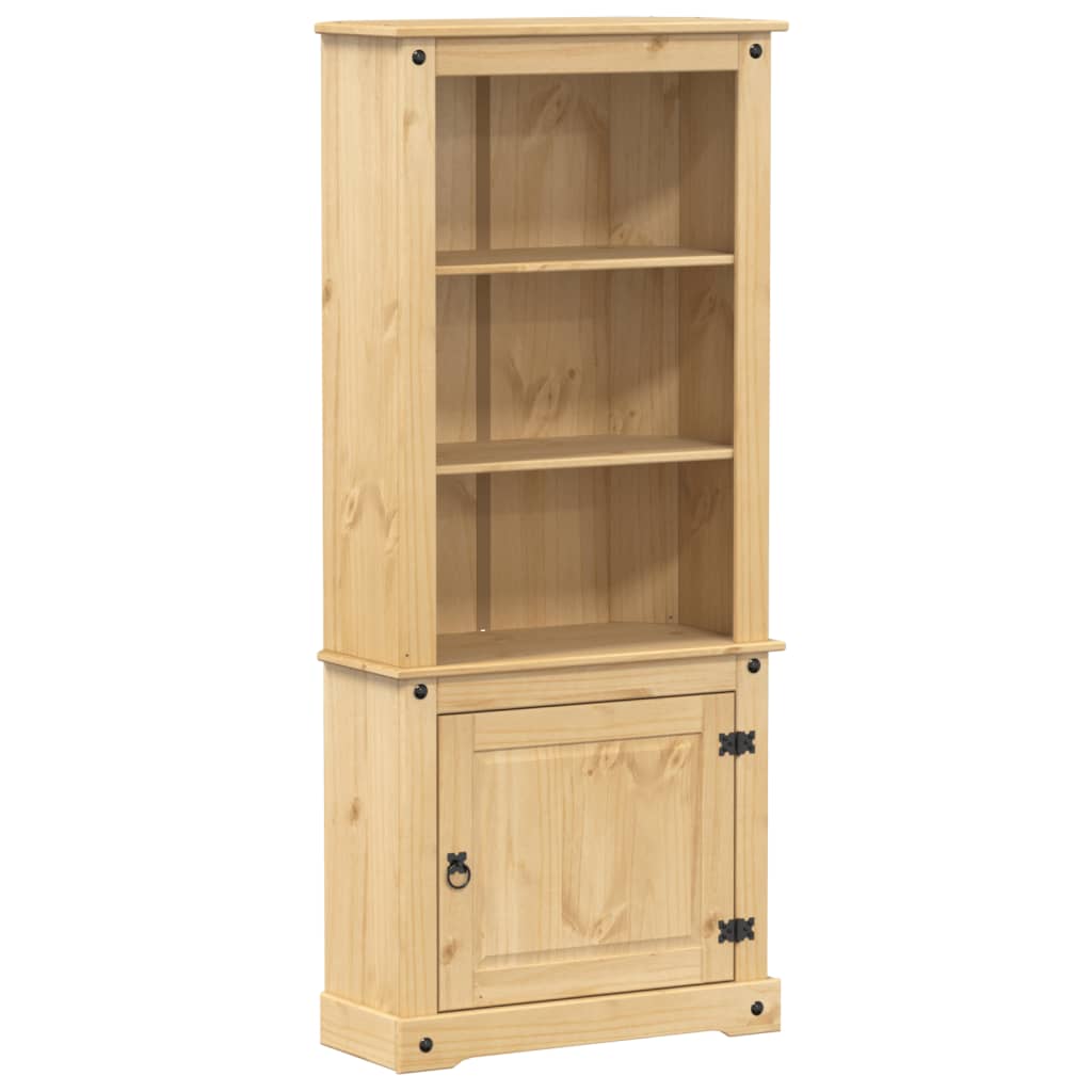 Skříň Highboard Corona 74 X 38 X 170 Cm Masivní Borové Dřevo