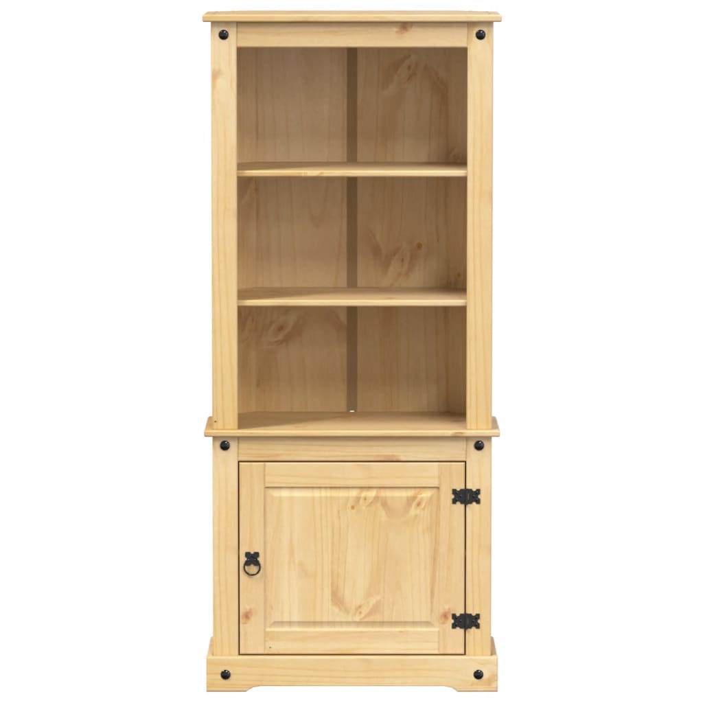 Skříň Highboard Corona 74 X 38 X 170 Cm Masivní Borové Dřevo
