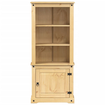 Skříň Highboard Corona 74 X 38 X 170 Cm Masivní Borové Dřevo