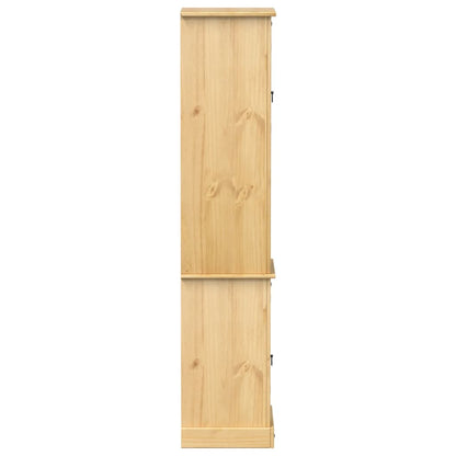 Koupelnová Skříňka Corona 50 X 40 X 185 Cm Masivní Borové Dřevo
