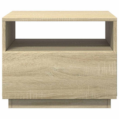 Konferenční Stolek S Led Osvětlením 50 X 49 X 40 Cm