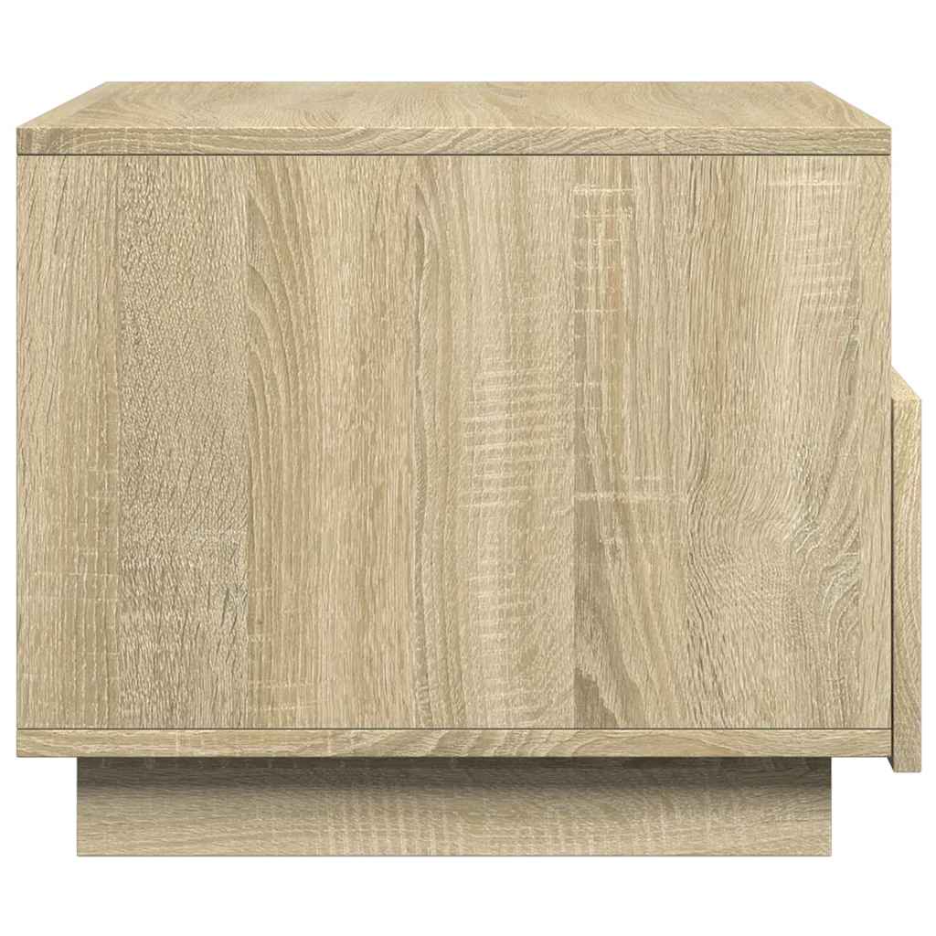 Konferenční Stolek S Led Osvětlením 50 X 49 X 40 Cm