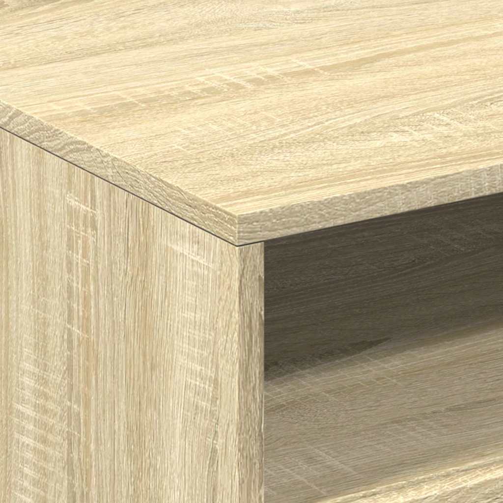 Konferenční Stolek S Led Osvětlením 50 X 49 X 40 Cm