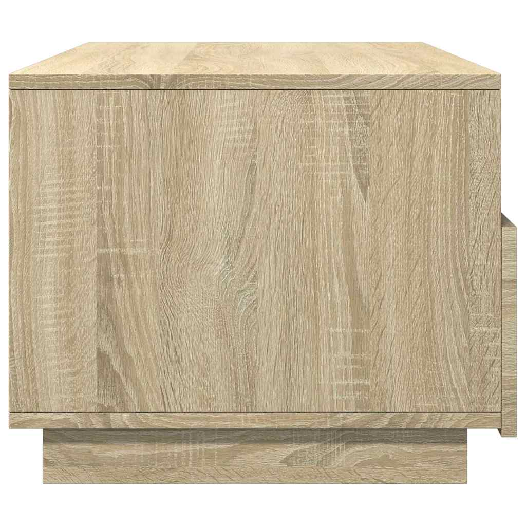 Konferenční Stolek S Led Osvětlením 90 X 49 X 40 Cm